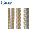 3mm 6mm 8mm Twised Braided PP/PE/Polyester/Nylon Cotton Mixed Mooring Rope